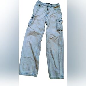 Hollister Y2K Light Denim Baggy Jeans SZ 1R W 25